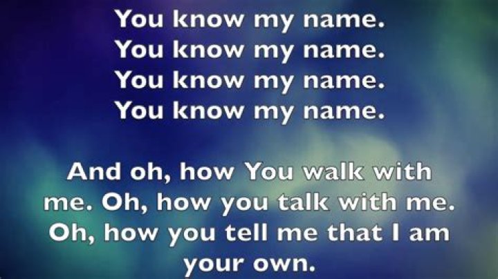 He knows my name tasha cobbs lyrics