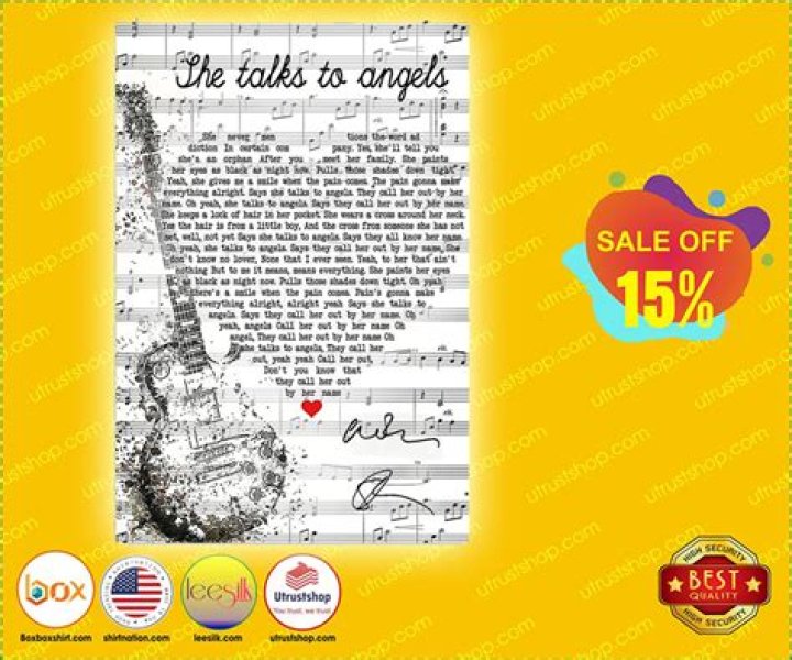 He talks to angels lyrics