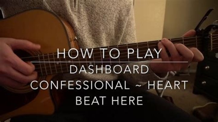 HEART BEAT HERE CHORDS by Dashboard Confessional