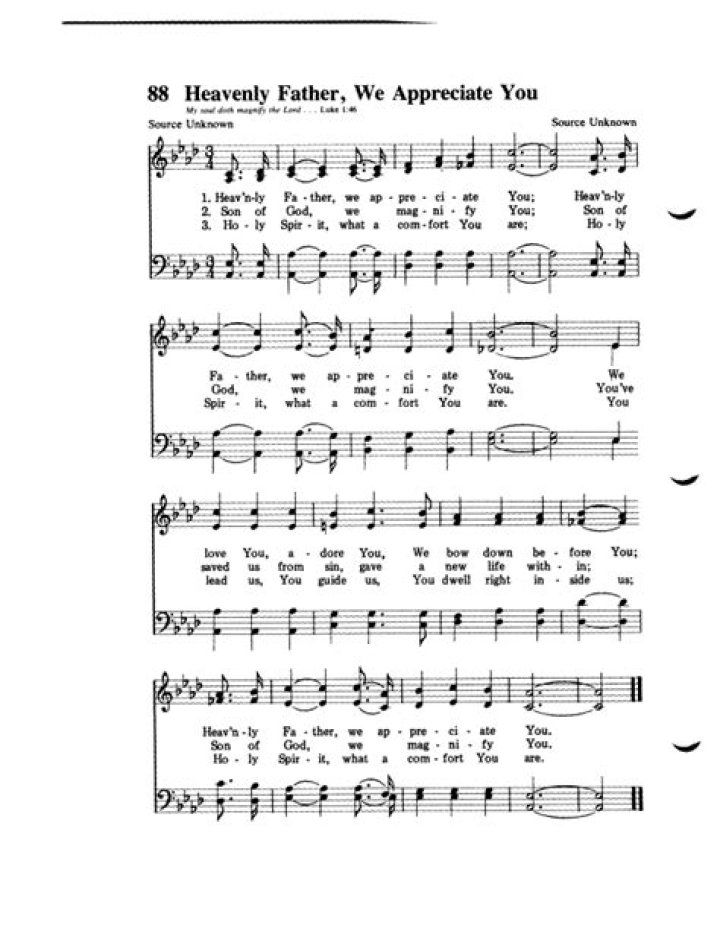 Heavenly father, i appreciate you .. lyrics