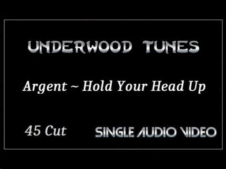 HOLD YOUR HEAD UP CHORDS by Argent