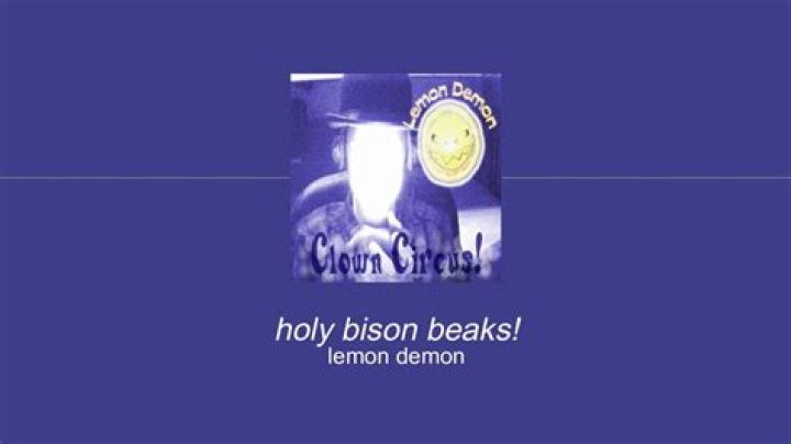 Holy bison beaks! lyrics