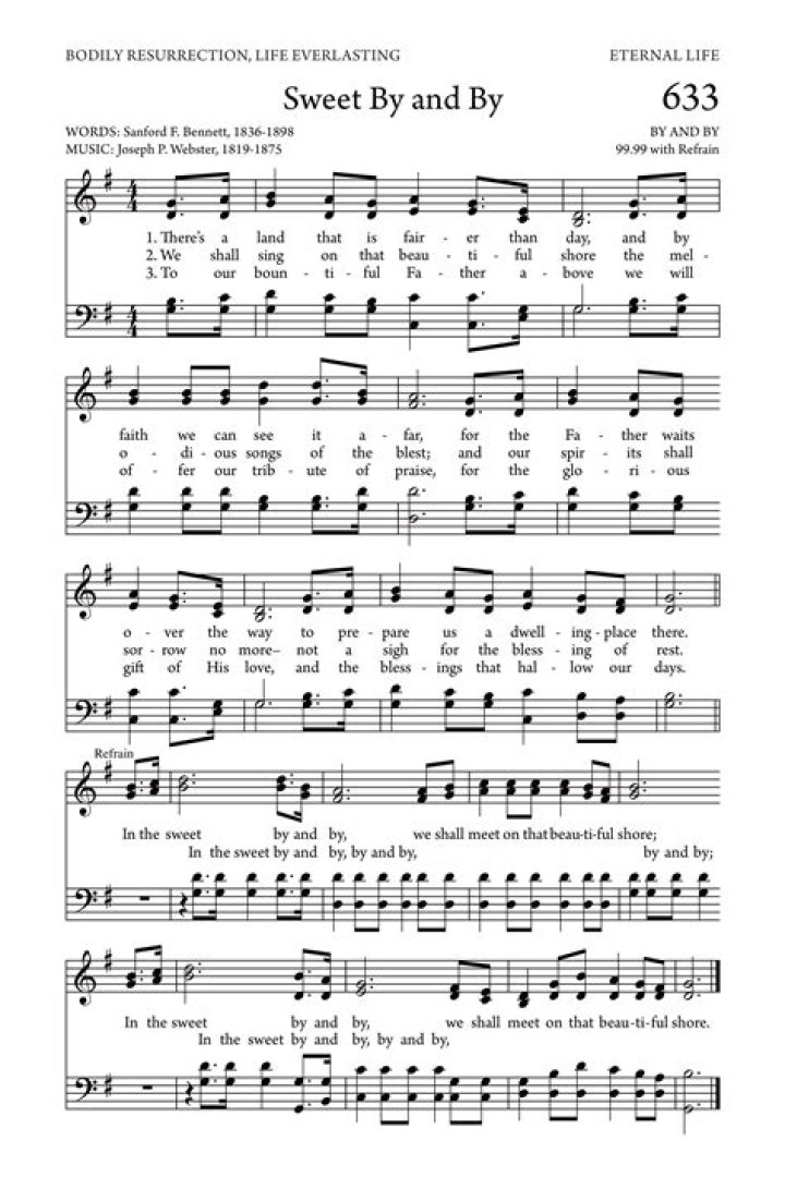 Homecoming day in the sweet by and by lyrics