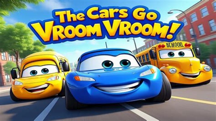 Hop in the car go vroom vroom vroom lyrics