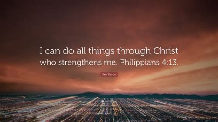I can do all things through christ who strengthens me lyrics