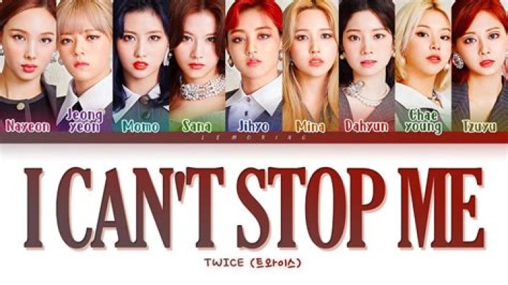 I cant stop me twice lyrics