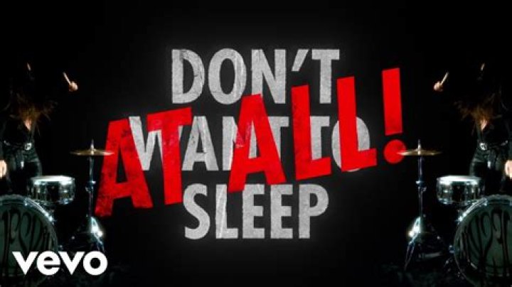 I dont wanna sleep i dont wanna eat lyrics