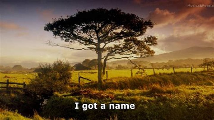 I got a name lyrics lyrics