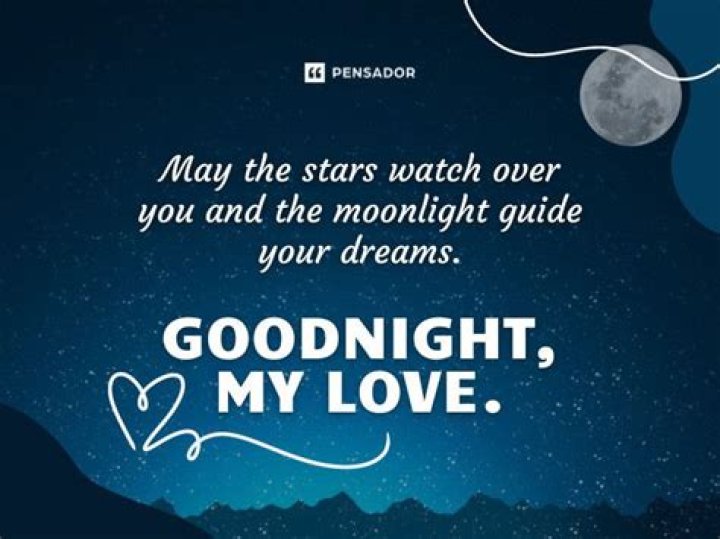 I kiss you goodnight lyrics