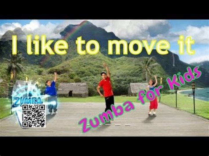 I like to move it , zumba version for kids party lyrics