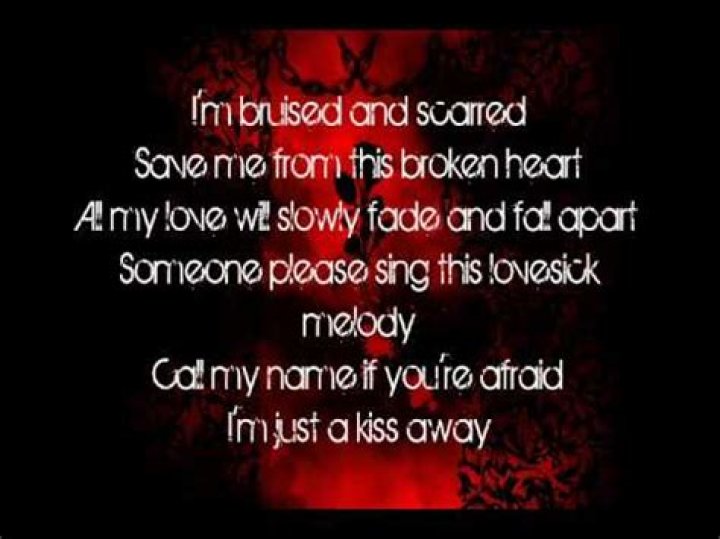 I’ll take you broken bruised and scarred lyrics