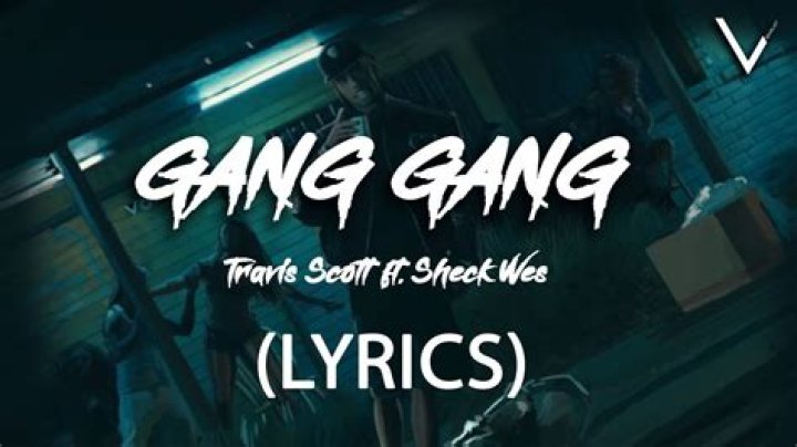 I’m with the gang gang gang lyrics