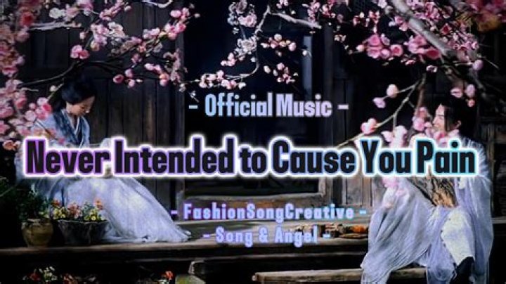 I never meant to cause you any trouble or cause you pain lyrics