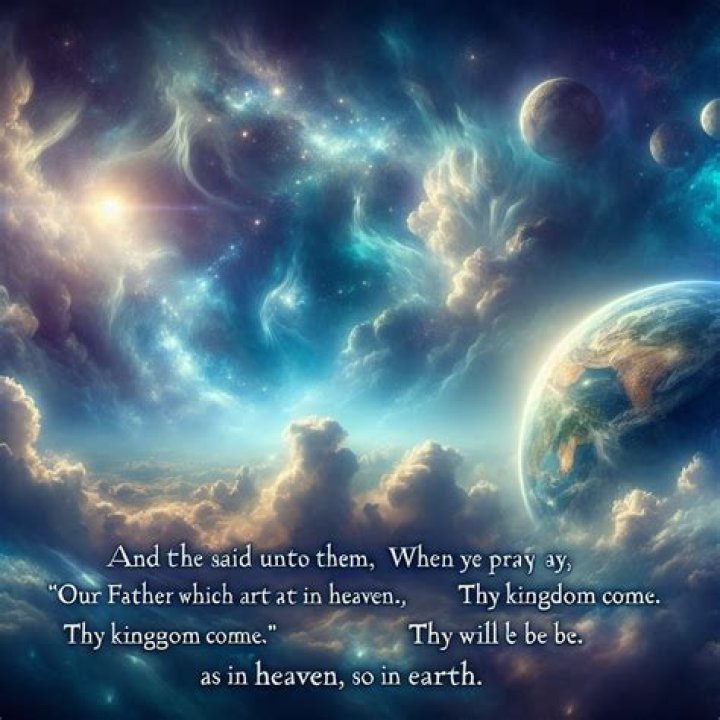 I our father in heaven hallowed be your name your kingdom come your will be done on earth as it in heaven lyrics