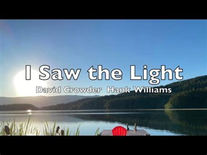 I saw the light in your eyes. lyrics