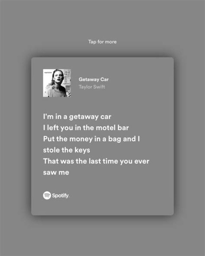 I showed her the keys to my car lyrics