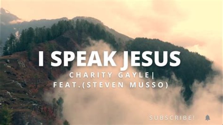 I speak jesus lyrics