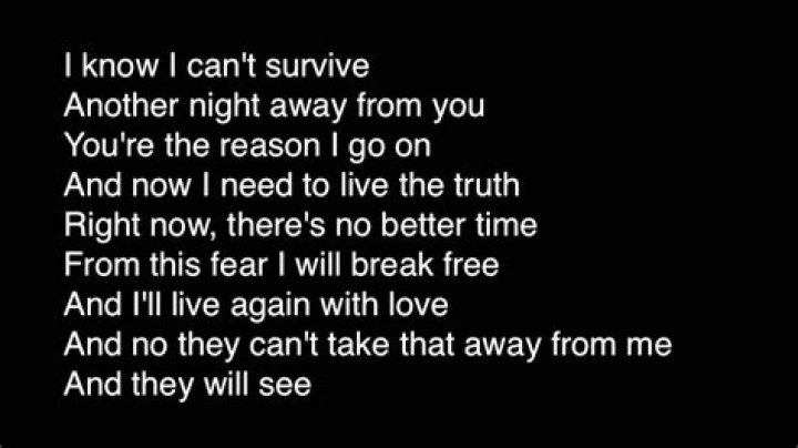 I surrender by celine dion lyrics