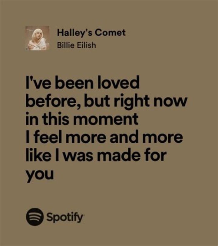 I’ve been loved before but right now in this moment lyrics