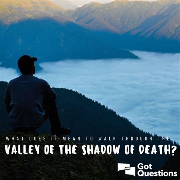 I walk through the valley of the shadows of death lyrics