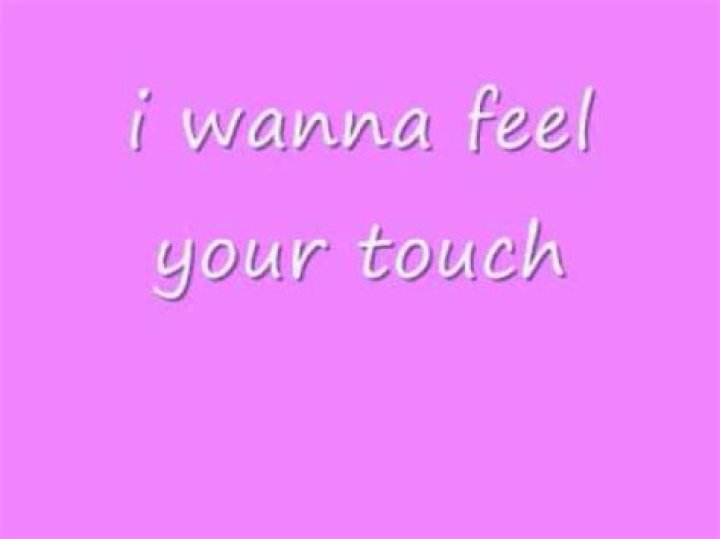 I wanna feel your touch we dont have to rush lyrics