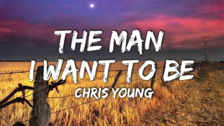 I want to be the man you want me to be lyrics