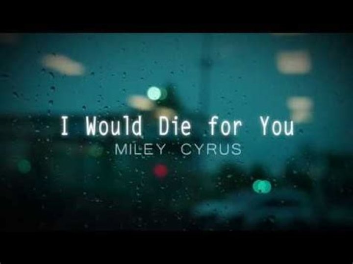 I would die for you i would kill for ypu lyrics