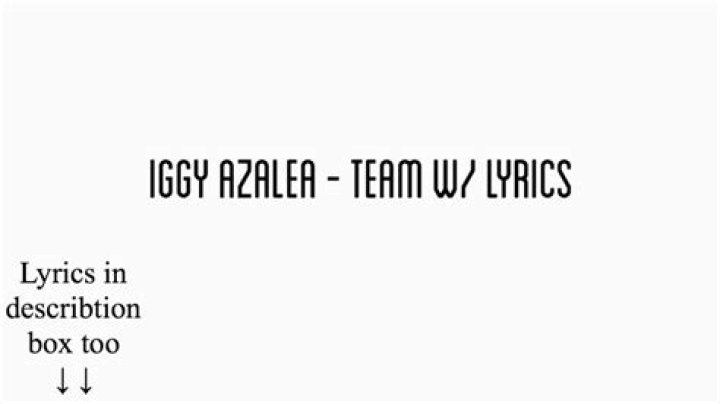 Iggy team lyrics