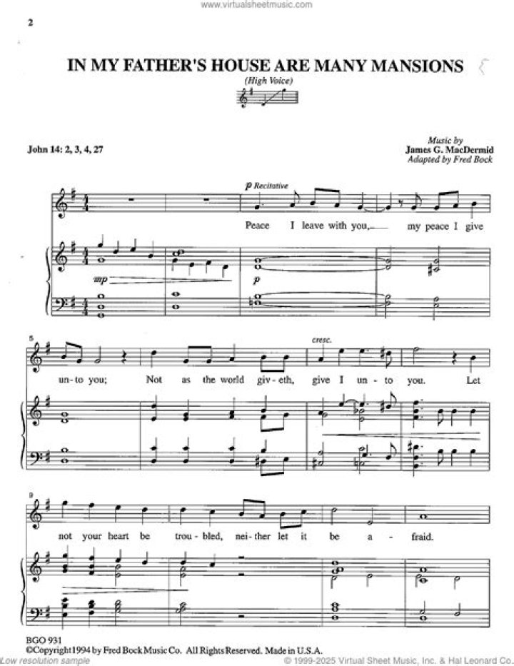 In my fathers house there many mansions lyrics