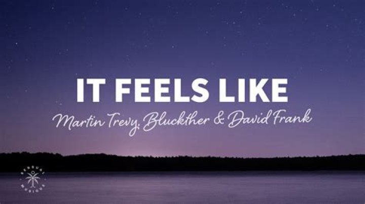 It feels like lyrics