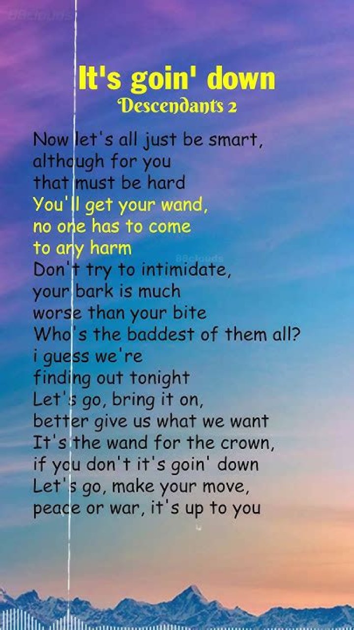 It’s goin down lyrics
