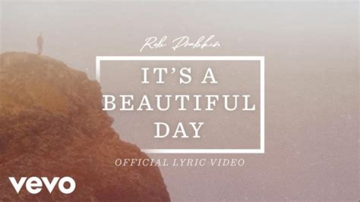 ITS A BEAUTIFUL DAY CHORDS by Rob Drabkin