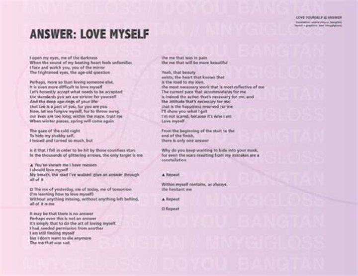 Ive been working on me. i had to learn to love myself lyrics