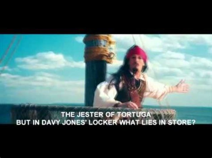 Jack sparrow lyrics