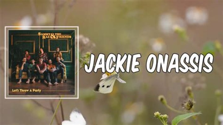 Jackie onassis lyrics