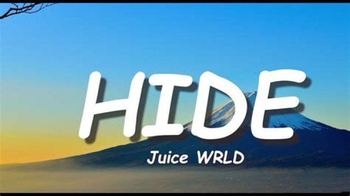 Juice wrld download hide mp4 lyrics
