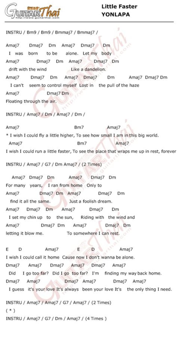 Jump a little faster lyrics