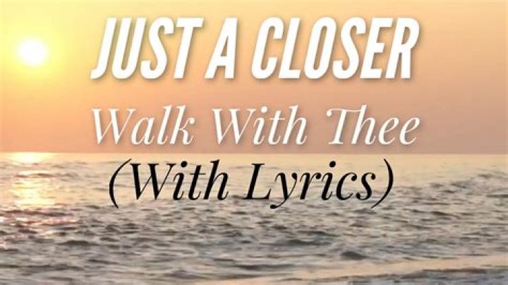 Just a closer walk tagalog version song lyrics lyrics