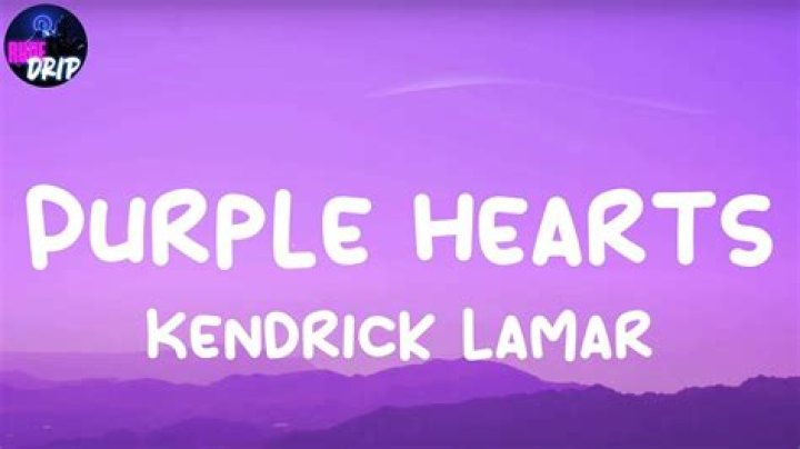 Kendrick Lamar Purple Hearts Lyrics