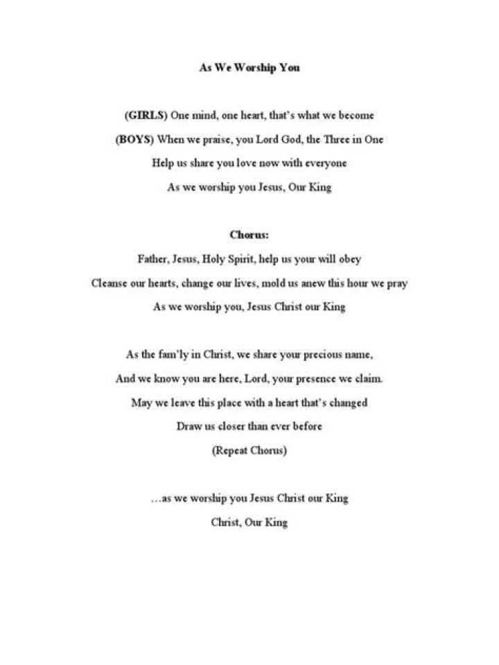 Lamb of god arise as we worship you lyrics lyrics