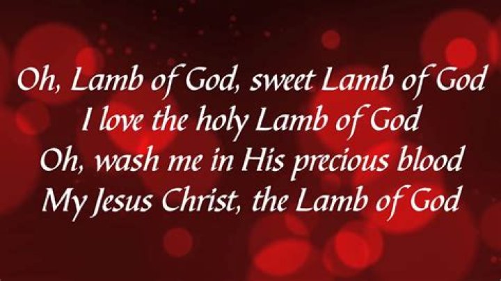 Lamb of god lyrics lyrics