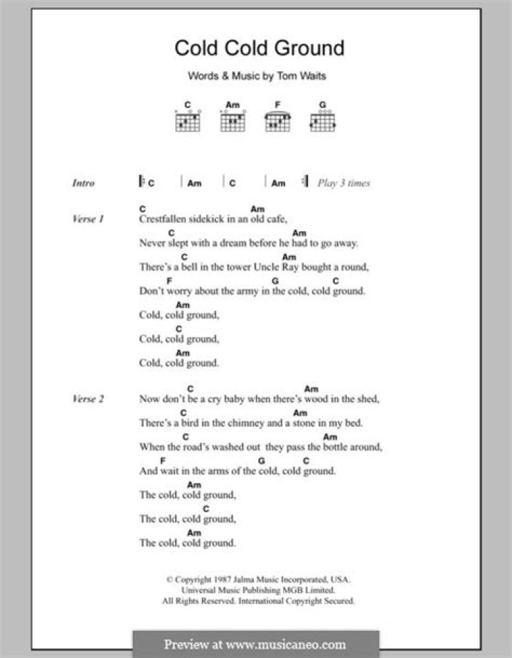 Lay me down in the cold cold ground lyrics