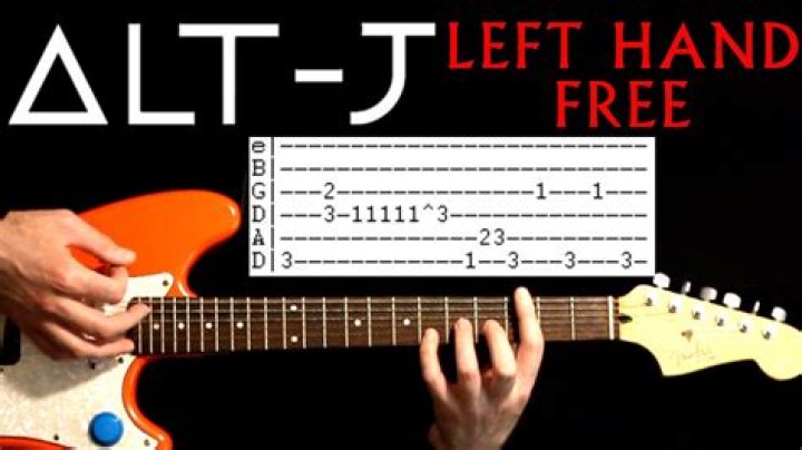LEFT HAND FREE CHORDS by alt-J