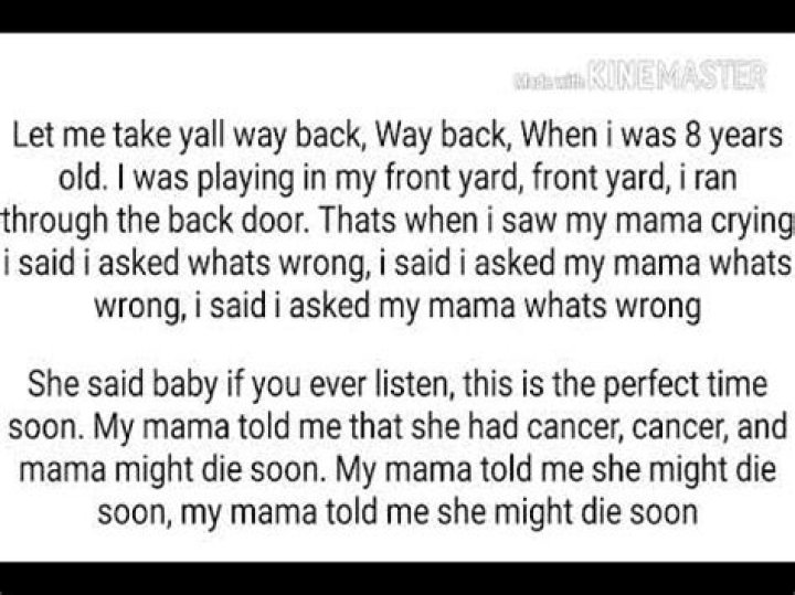 Let me take yall way back lyrics