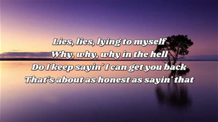 Lies lies lies lyrics