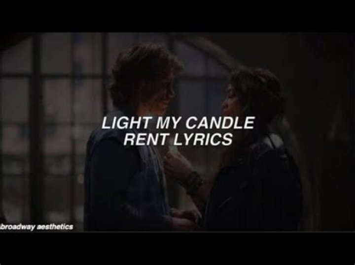 Light my candle lyrics
