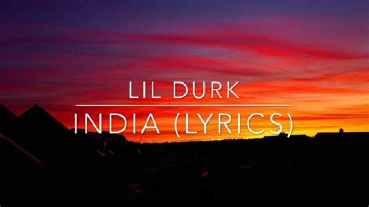 Lil durk india lyrics
