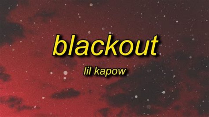 Lil kapow blackout lyrics