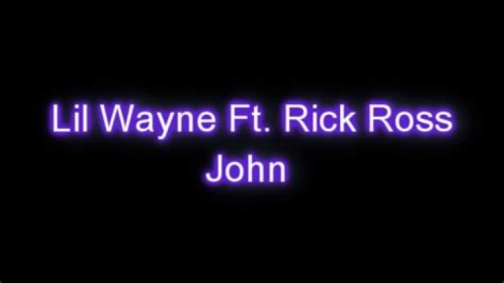 Lily wayne ft rick ross john lyrics