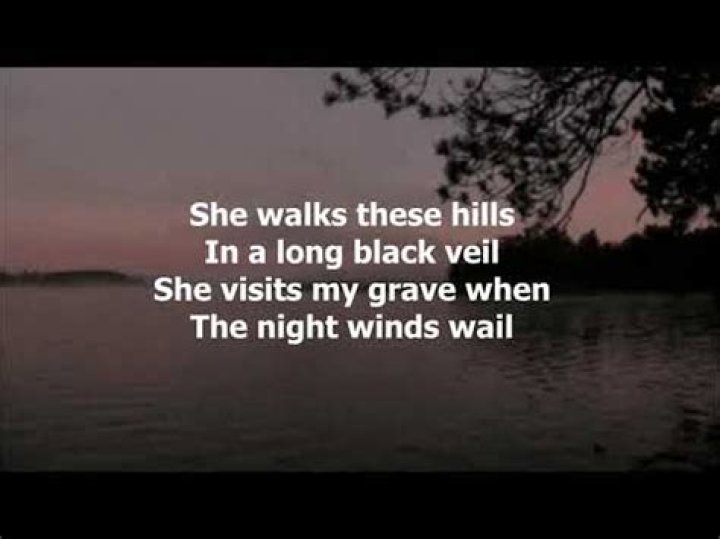 Long black veil lyrics